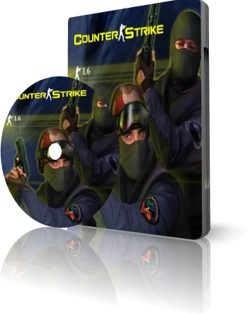 counterstrike 1.6 black game cover box
